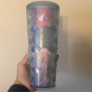 Starbucks Blue Iridescent Venti Tumbler